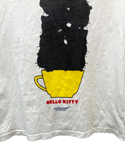 UNDERCOVER（アンダーカバー）UNDERCOVER (アンダーカバー) HELLO KITTY WHITE TEE(ハローキティホワイトティー) ホワイト サイズ:XSの古着・服飾アイテム