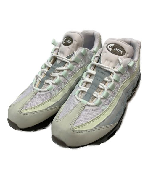 NIKE（ナイキ）NIKE (ナイキ) Air Max 95 スニーカー（エアマックス） グレー×グリーン サイズ:US9.5の古着・服飾アイテム