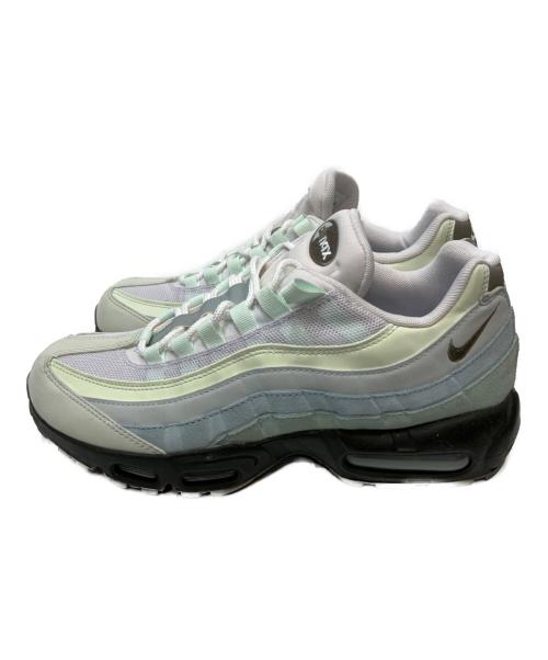 NIKE（ナイキ）NIKE (ナイキ) Air Max 95 スニーカー（エアマックス） グレー×グリーン サイズ:US9.5の古着・服飾アイテム