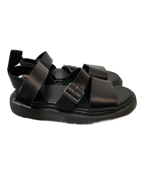Dr.Martens（ドクターマーチン）Dr.Martens (ドクターマーチン) GRYPHON レザーサンダル（グリフォン） ブラック サイズ:41の古着・服飾アイテム