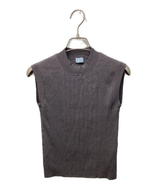 KUMIKYOKU（クミキョク）KUMIKYOKU (クミキョク) MINA半袖 アンサンブルカーディガン グレー サイズ:Sの古着・服飾アイテム