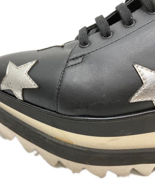 STELLA McCARTNEY（ステラマッカートニー）STELLA McCARTNEY (ステラマッカートニー) エリススターズ プラットフォームシューズ ブラック サイズ:36 1/2の古着・服飾アイテム