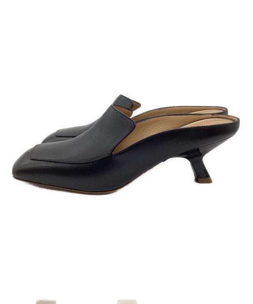 PELLICO（ペリーコ）PELLICO (ペリーコ) PESCA ミュール 5.5cm BLACK ブラック サイズ:34 1/2の古着・服飾アイテム