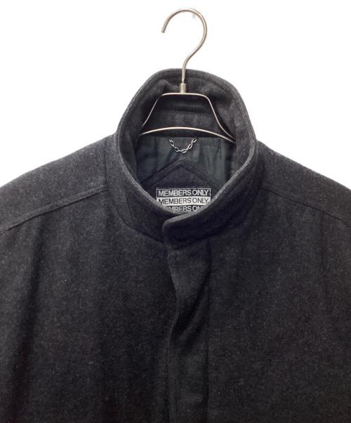 MEMBERS ONLY（メンバーズオンリー）MEMBERS ONLY (メンバーズオンリー) ウールブルゾン グレー サイズ:採寸参照の古着・服飾アイテム