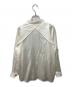 中古・古着 ISSEY MIYAKE (イッセイミヤケ) 22AWサテンラスターシャツ ベージュ サイズ:2：14000円