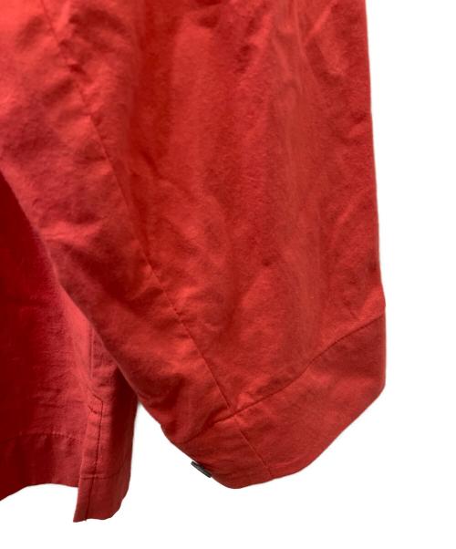 HOMME PLISSE ISSEY MIYAKE（オム プリッセ イッセイ ミヤケ）HOMME PLISSE ISSEY MIYAKE (オム プリッセ イッセイ ミヤケ) STREAMLINE SHIRT（ストリームラインシャツ） オレンジ サイズ:2の古着・服飾アイテム
