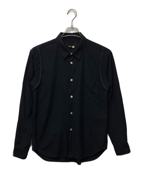 COMME des GARCONS HOMME DEUX（コムデギャルソン オム ドゥ）COMME des GARCONS HOMME DEUX (コムデギャルソン オム ドゥ) 長袖シャツ ネイビー サイズ:Sの古着・服飾アイテム