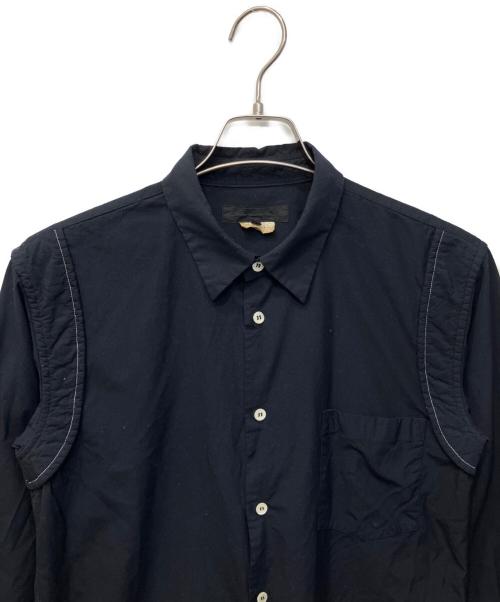 COMME des GARCONS HOMME DEUX（コムデギャルソン オム ドゥ）COMME des GARCONS HOMME DEUX (コムデギャルソン オム ドゥ) 長袖シャツ ネイビー サイズ:Sの古着・服飾アイテム