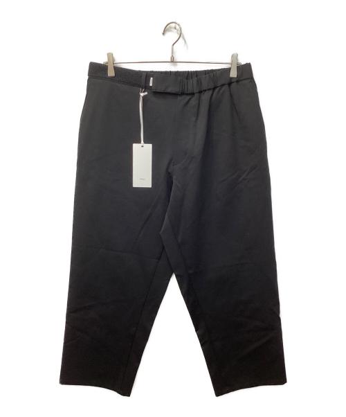 Graphpaper（グラフペーパー）Graphpaper (グラフペーパー) Compact Ponte Wide Tapered Chef Pants/コンパクトポンチワイドテーパードシェフパンツ ブラック サイズ:Sの古着・服飾アイテム