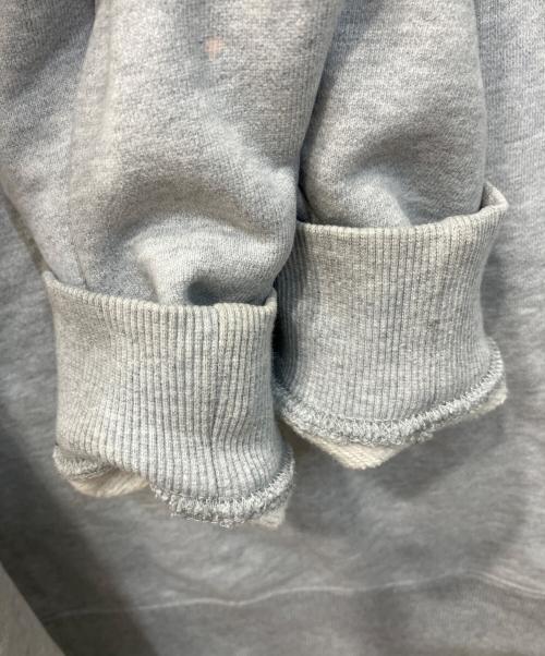 RUFFLOG（ラフロッグ）RUFFLOG (ラフロッグ) heavy weight fill in app crewneck/ラグランスウェット グレー サイズ:Lの古着・服飾アイテム