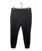 BRIEFINGブリーフィング）の古着「LOGO JOGGER PANTS/ロゴジョガーパンツ」｜ブラック