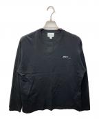 STUDIO NICHOLSON×SUNSPELスタジオ ニコルソン×サンスペル）の古着「ロングスリーブカットソー」｜ブラック