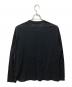 STUDIO NICHOLSON (スタジオ ニコルソン) SUNSPEL (サンスペル) ロングスリーブカットソー ブラック サイズ:S：4500円