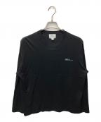 STUDIO NICHOLSON×SUNSPELスタジオ ニコルソン×サンスペル）の古着「ロングスリーブカットソー」｜ブラック