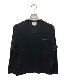 STUDIO NICHOLSON×SUNSPEL（スタジオ ニコルソン×サンスペル）の古着「ロングスリーブカットソー」｜ブラック