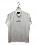 BRIEFING×WIND AND SEAブリーフィング×ウィンダンシー）の古着「TOUR HIGH NECK WDS/ツアーハイネックTシャツ」｜ホワイト