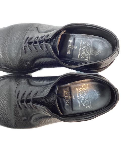 Crockett & Jones（クロケット＆ジョーンズ）Crockett & Jones (クロケット＆ジョーンズ) EDIFICE (エディフィス) LANARK3 外羽根シューズ ブラック サイズ:7 1/2の古着・服飾アイテム