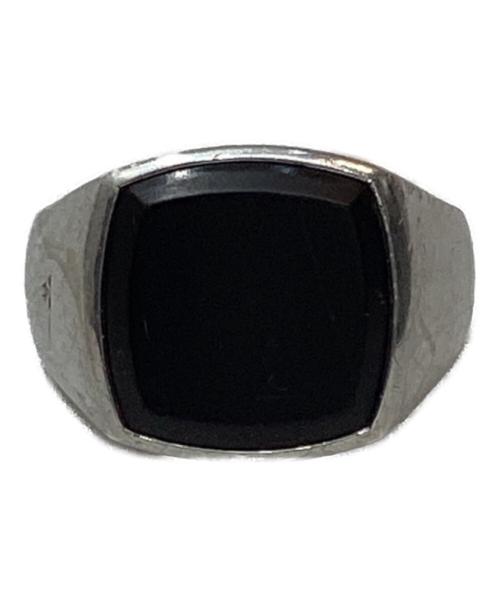 TOM WOOD（トムウッド）TOM WOOD (トムウッド) Cushion Black Onyx Ring（クッションブラックオニキスリング） サイズ:20号の古着・服飾アイテム