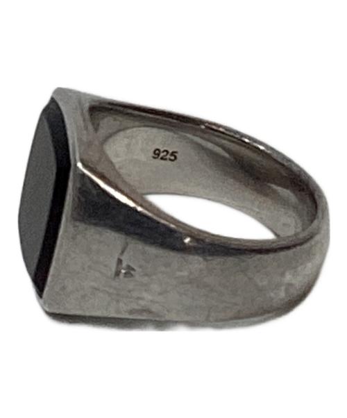 TOM WOOD（トムウッド）TOM WOOD (トムウッド) Cushion Black Onyx Ring（クッションブラックオニキスリング） サイズ:20号の古着・服飾アイテム