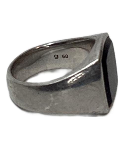 TOM WOOD（トムウッド）TOM WOOD (トムウッド) Cushion Black Onyx Ring（クッションブラックオニキスリング） サイズ:20号の古着・服飾アイテム