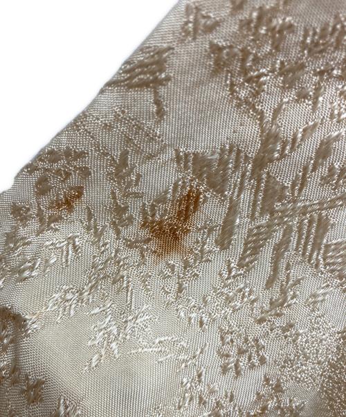 百花繚乱（ヒャッカリョウラン）百花繚乱 (ヒャッカリョウラン) 金魚刺繍リバーシブルスカジャン ベージュ×ブラック サイズ:Mの古着・服飾アイテム