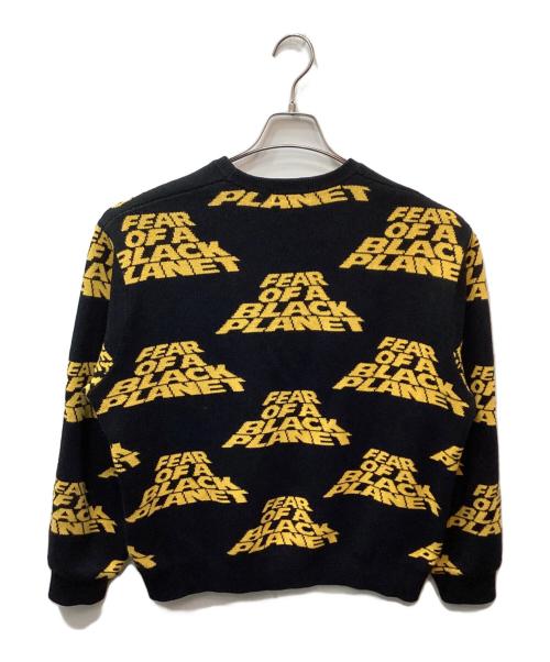 UNDERCOVER（アンダーカバー）UNDERCOVER (アンダーカバー) Supreme (シュプリーム) Public Enemy Sweater（パブリックエネミーセーター） イエロー×ブラック サイズ:Sの古着・服飾アイテム
