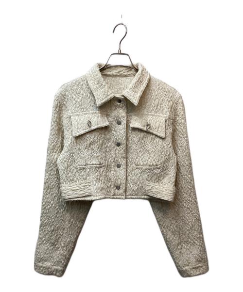 MAISON SPECIAL（メゾンスペシャル）MAISON SPECIAL (メゾンスペシャル) ショート丈ジャケット アイボリー サイズ:FREEの古着・服飾アイテム