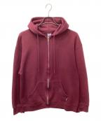 RUSSELL ATHLETICラッセルアスレチック）の古着「パーカー」｜レッド