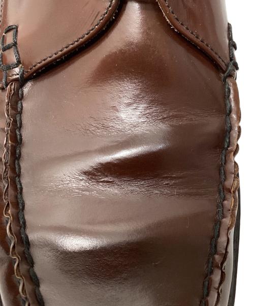 PARABOOT（パラブーツ）PARABOOT (パラブーツ) 3ホール外羽根シューズ ブラウン サイズ:８1/2の古着・服飾アイテム