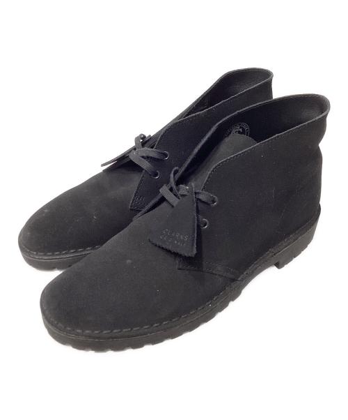 CLARKS ORIGINALS（クラークス オリジナルズ）Clarks Originals (クラークス オリジナルズ) デザートブーツ ブラック サイズ:27cmの古着・服飾アイテム