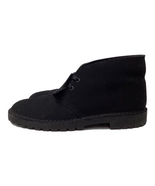 CLARKS ORIGINALS（クラークス オリジナルズ）Clarks Originals (クラークス オリジナルズ) デザートブーツ ブラック サイズ:27cmの古着・服飾アイテム