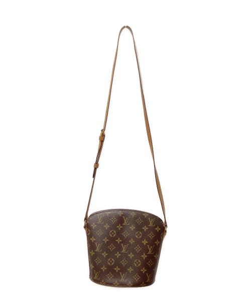 LOUIS VUITTON（ルイ ヴィトン）LOUIS VUITTON (ルイ ヴィトン) Drouot ショルダーバッグ ブラウンの古着・服飾アイテム