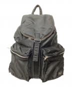 PORTERポーター）の古着「TANKER RUCKSACK」｜ブラック