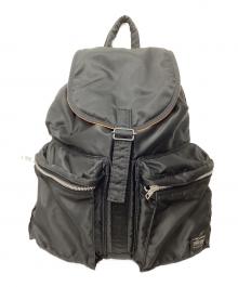 PORTER（ポーター）の古着「TANKER RUCKSACK」｜ブラック