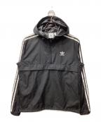adidasアディダス）の古着「AC プルオーバー ウィンドブレーカー」｜ブラック
