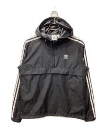 adidas（アディダス）の古着「AC プルオーバー ウィンドブレーカー」｜ブラック