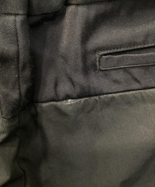 F/CE.（エフシーイー）F/CE. (エフシーイー) SLASH WIDE /スラッシュワイドテーパードパンツ ブラック サイズ:Mの古着・服飾アイテム