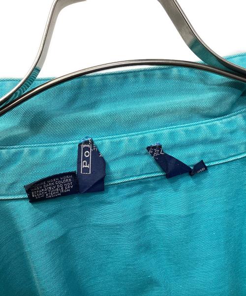 POLO RALPH LAUREN（ポロ・ラルフローレン）POLO RALPH LAUREN (ポロ・ラルフローレン) 90s三角タグ スイングトップ ターコイズ サイズ:Lの古着・服飾アイテム
