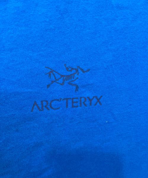 ARC'TERYX（アークテリクス）ARC'TERYX (アークテリクス) ロゴTシャツ ブルー サイズ:Sの古着・服飾アイテム