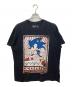 SONIC THE HEDGEHOG（ソニックザヘッジホッグ）の古着「プリントTシャツ」｜ブラック