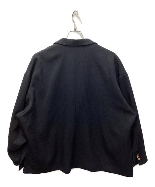 soerte（ソエルテ）soerte (ソエルテ) オーバーサイズ6ボタンアソートブレザー ネイビー サイズ:2の古着・服飾アイテム