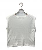 HER LIP TOハーリップトゥ）の古着「Everyday French Sleeve Tee/エブリデイフレンチスリーブティー」｜ホワイト