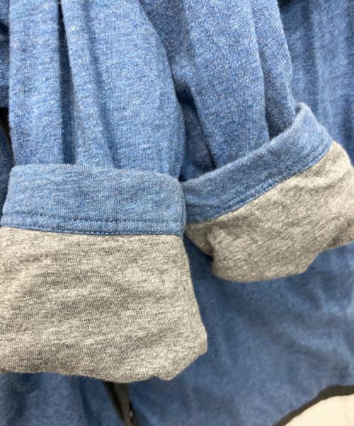 Patagonia（パタゴニア）Patagonia (パタゴニア) デイリー カーディガン グレー×ブルー サイズ:Sの古着・服飾アイテム