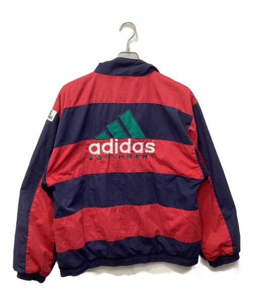 adidas（アディダス）adidas (アディダス) 90's ジップジャケット ネイビー×レッド サイズ:表記なしの古着・服飾アイテム