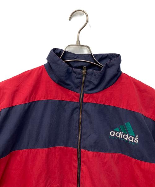 adidas（アディダス）adidas (アディダス) 90's ジップジャケット ネイビー×レッド サイズ:表記なしの古着・服飾アイテム
