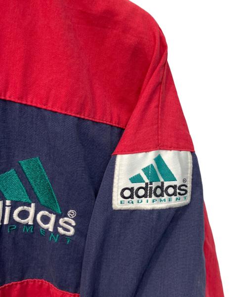 adidas（アディダス）adidas (アディダス) 90's ジップジャケット ネイビー×レッド サイズ:表記なしの古着・服飾アイテム