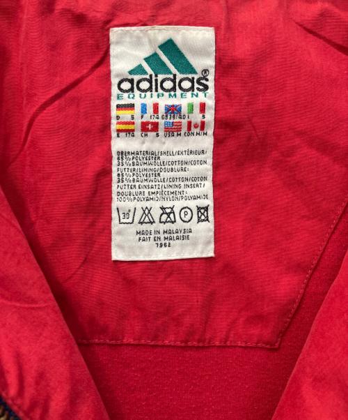adidas（アディダス）adidas (アディダス) 90's ジップジャケット ネイビー×レッド サイズ:表記なしの古着・服飾アイテム