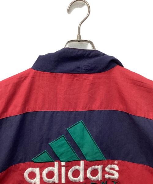 adidas（アディダス）adidas (アディダス) 90's ジップジャケット ネイビー×レッド サイズ:表記なしの古着・服飾アイテム