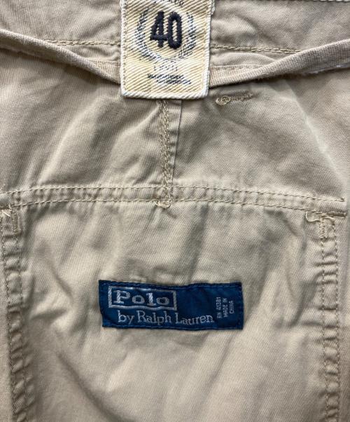 POLO RALPH LAUREN（ポロ・ラルフローレン）POLO RALPH LAUREN (ポロ・ラルフローレン) ドロストカーゴパンツ ブラウン サイズ:W40の古着・服飾アイテム