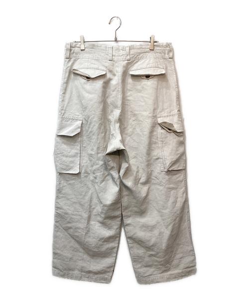 OUTIL（ウティ）OUTIL (ウティ) PANTALON CHASELLES ホワイト サイズ:４の古着・服飾アイテム